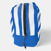 Blue Stripes on White and Text ドップキット (右)