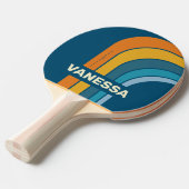 Blue Sun Arch with Name 卓球ラケット (正面アングル)