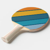 Blue Sun Bold Striped 卓球ラケット (正面アングル)