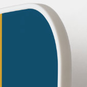 Blue Sun Rally Stripe with Name ピックルボールラケット (左詳細)