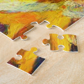 Blue Sunflower ジグソーパズル (側面)