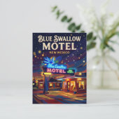 Blue Swallow Motel USA ポストカード (スタンド正面)