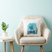Blue Sweet Sixteen Pillow クッション (椅子)