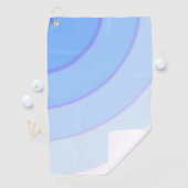 Blue Swirls ゴルフタオル (インサイチュ)