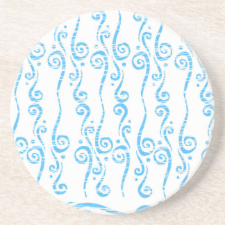 Blue Swirls Coaster コースター