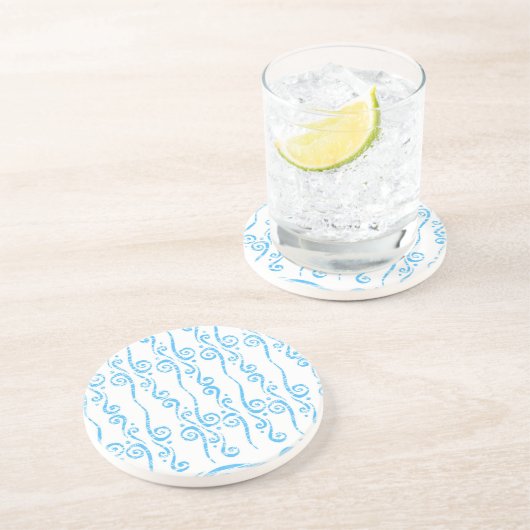 Blue Swirls Coaster コースター (側面)