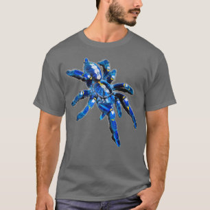 Blue Tarantula Spider Poecilotheria Tシャツ