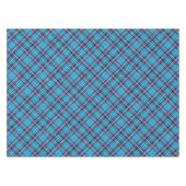 Blue Tartan Plaid テーブルクロス (正面(横))