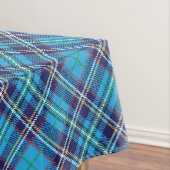Blue Tartan Plaid テーブルクロス (インサイチュ)