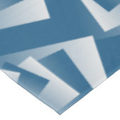 Blue Teal geometry テーブルクロス (アングル)