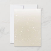 Blue Teddy Bear Baby Shower Details Enclosure Card 招待状 (裏面)