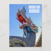 Blue Temple in Chiang Raiタイ ポストカード (正面)