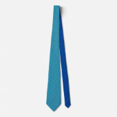 Blue tennis penguin tie ネクタイ (正面)