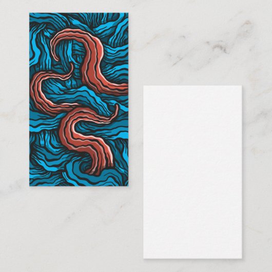 Blue Tentacles 名刺 (正面/裏面)