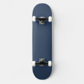 Blue Textured Skateboard Modern Sleek Design スケートボード (正面)