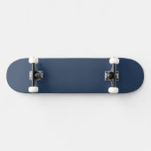 Blue Textured Skateboard Modern Sleek Design スケートボード (横)