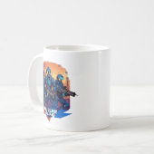 Blue Thunder Squad Mug – ゲームのセッションを強化 コーヒーマグカップ (正面左)