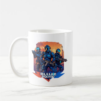 Blue Thunder Squad Mug – ゲームのセッションを強化 コーヒーマグカップ