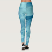 Blue Tie Dye  Leggings レギンス (裏面)