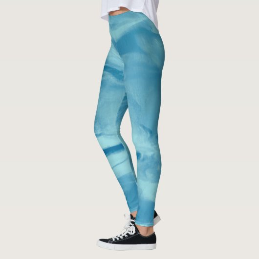 Blue Tie Dye  Leggings レギンス (左)