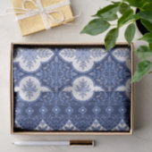 Blue Tileシームレスなデザイン分離 薄葉紙 (ギフト)