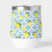Blue Tile French Country Lemon Pattern (左面)