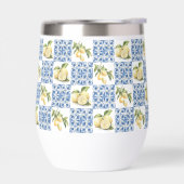 Blue Tile French Country Lemon Pattern (左面)