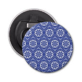 Blue Tile Wedding Favor Gift Bottle Opener 栓抜き (正面)