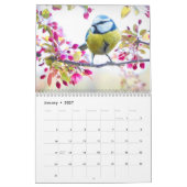 Blue-Tit Bird 2025カレンダー カレンダー (1月 2027)
