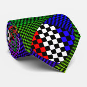 Blue to Green Rainbow by Kenneth Yoncich ネクタイ (ロール)