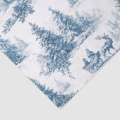 Blue Toile Christmas Pattern  薄葉紙 (詳細)