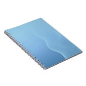 Blue Tone Notebook with Accents ノートブック (右側)