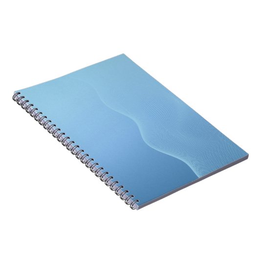 Blue Tone Notebook with Accents ノートブック (右側)
