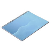 Blue Tone Notebook with Accents ノートブック (左側)