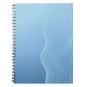 Blue Tone Notebook with Accents ノートブック (正面)