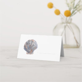Blue toned Shell Place Card プレイスカード