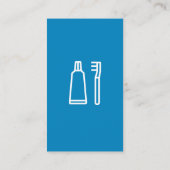 Blue Toothロゴ |歯科名刺 名刺 (裏面)