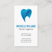 Blue Toothロゴ |歯科名刺 名刺 (正面)