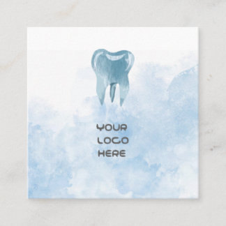 Blue Tooth歯科の名刺 スクエア名刺