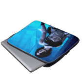 Blue Toxin laptop case ラップトップスリーブ (正面下部)