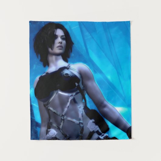 Blue Toxin tapestry タペストリー (正面)