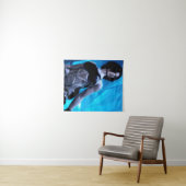 Blue Toxin tapestry タペストリー (インサイチュ(横))