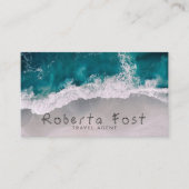 Blue Travel Agent名刺 名刺 (正面)