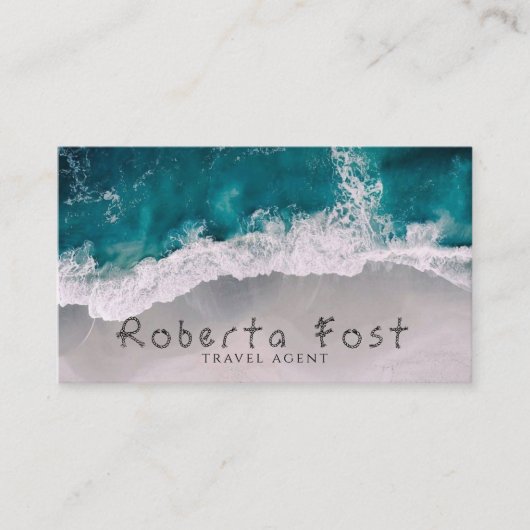 Blue Travel Agent名刺 名刺 (正面)