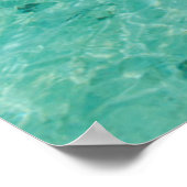 Blue tropical seascape, Palau ポスター (角)