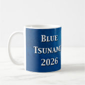 Blue Tsunami Election 2026 コーヒーマグカップ (左)