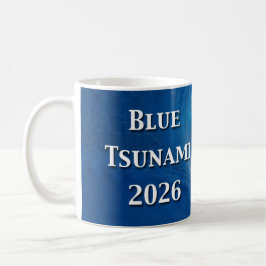 Blue Tsunami Election 2026 コーヒーマグカップ