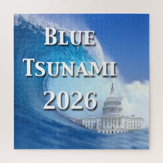 Blue Tsunami Election 2026 ジグソーパズル (縦)