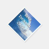 Blue Tsunami Election 2026 スタンダードカクテルナプキン (角)