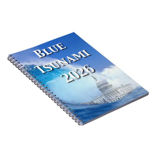 Blue Tsunami Election 2026 ノートブック (右側)